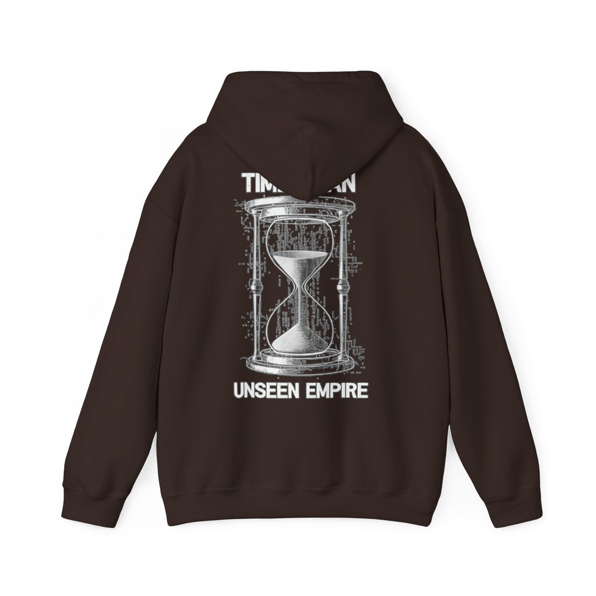 Graffiti Logo Hooded Sweatshirt | Back Hourglass Unseen Empire Hoodie
