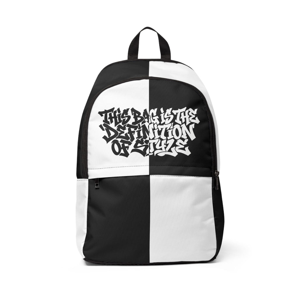 Unisex Fabric Backpack