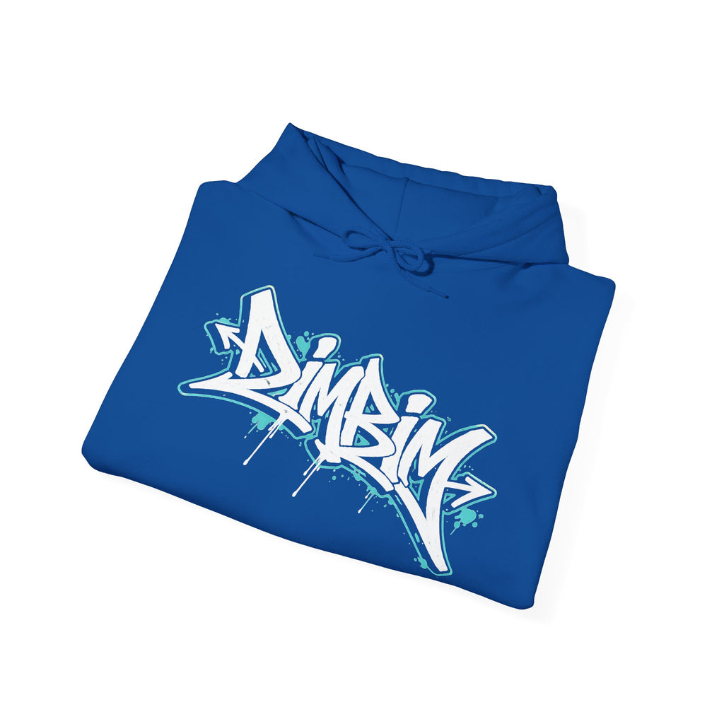Graffiti Logo Hooded Sweatshirt | Back Hourglass Unseen Empire Hoodie