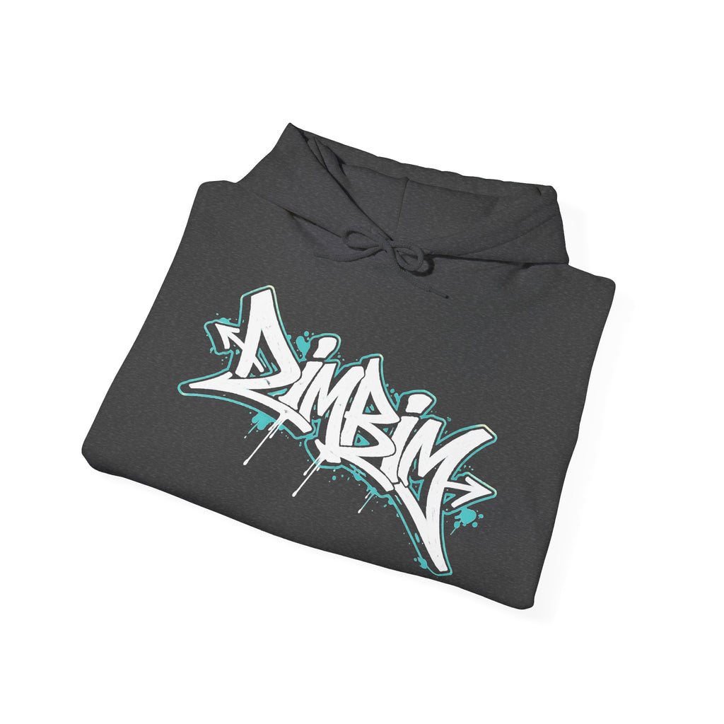 Graffiti Logo Hooded Sweatshirt | Back Hourglass Unseen Empire Hoodie