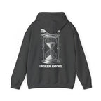 Graffiti Logo Hooded Sweatshirt | Back Hourglass Unseen Empire Hoodie