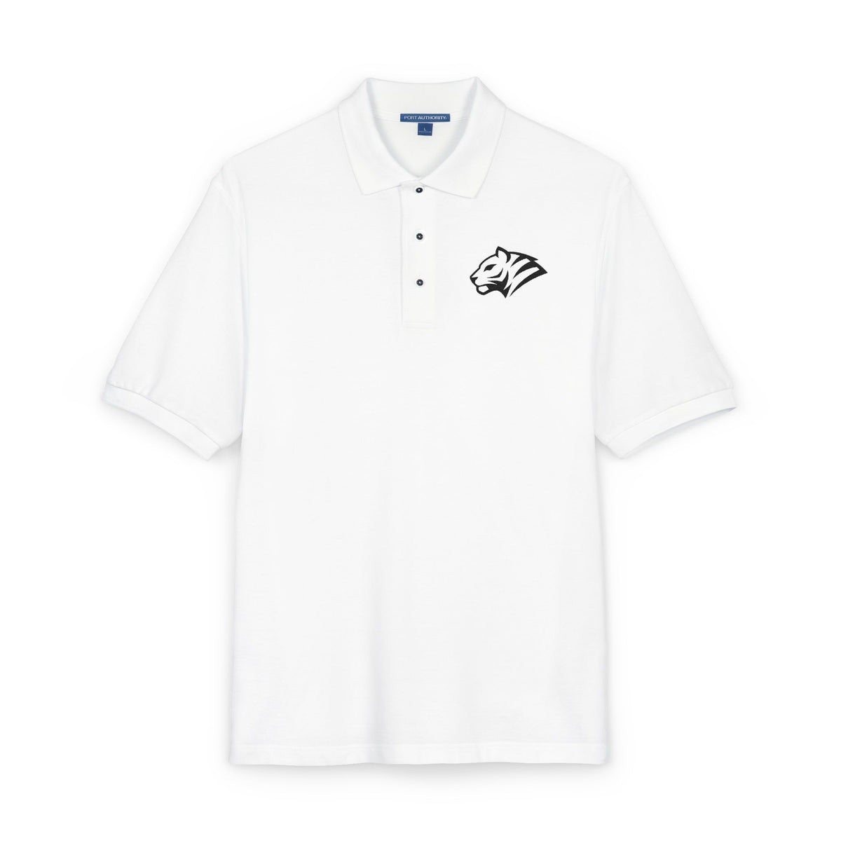 Embroidered tiger Logo Polo