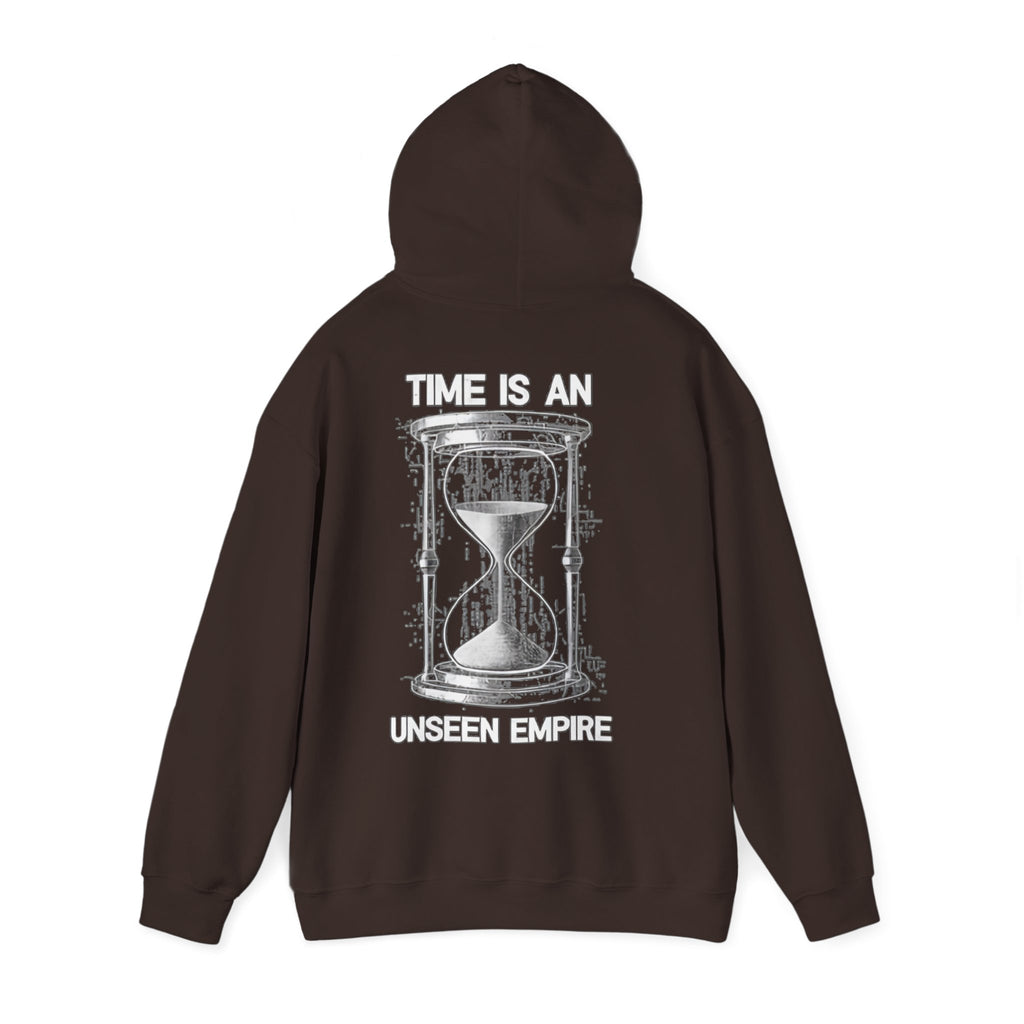 Graffiti Logo Hooded Sweatshirt | Back Hourglass Unseen Empire Hoodie