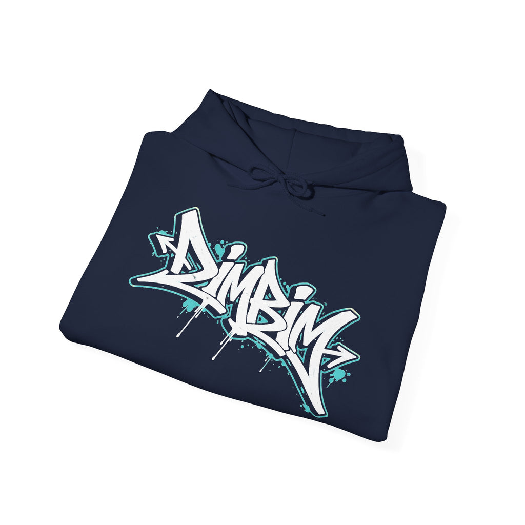 Graffiti Logo Hooded Sweatshirt | Back Hourglass Unseen Empire Hoodie