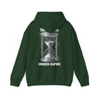 Graffiti Logo Hooded Sweatshirt | Back Hourglass Unseen Empire Hoodie