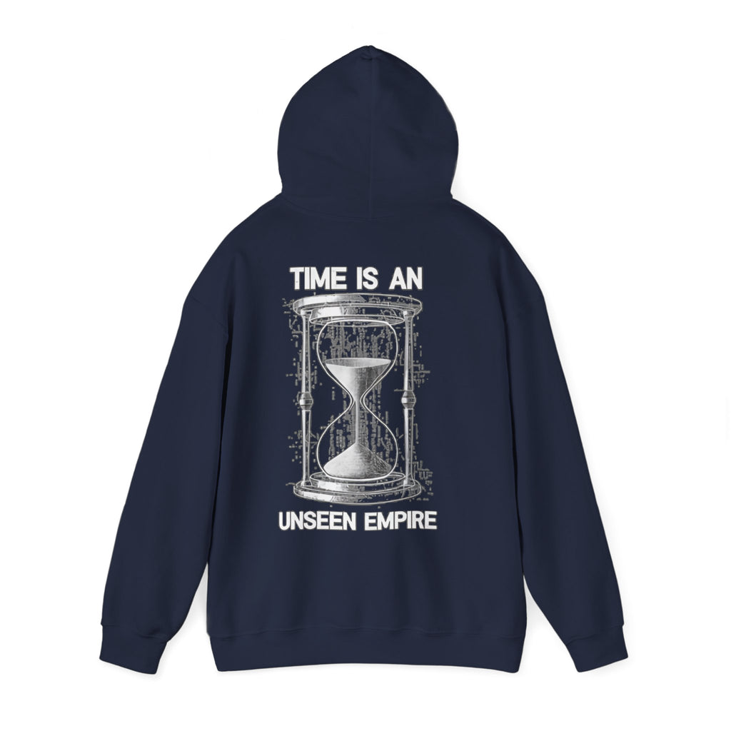 Graffiti Logo Hooded Sweatshirt | Back Hourglass Unseen Empire Hoodie