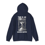 Graffiti Logo Hooded Sweatshirt | Back Hourglass Unseen Empire Hoodie
