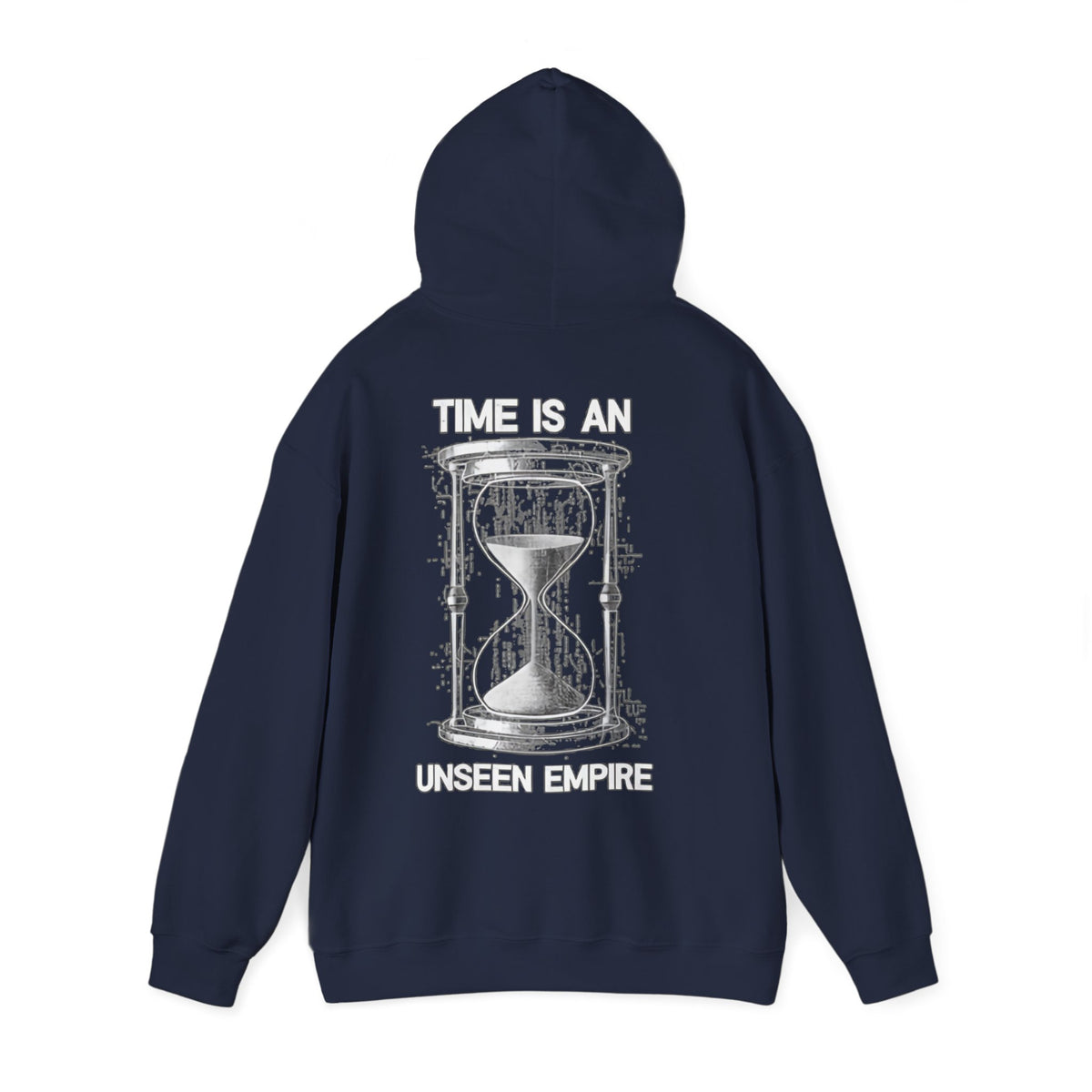 Graffiti Logo Hooded Sweatshirt | Back Hourglass Unseen Empire Hoodie