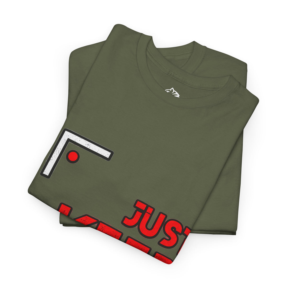 Motivational Tee — "Just Keep Moving Forward" with "Always Make It Happen" Brain Design