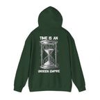Graffiti Logo Hooded Sweatshirt | Back Hourglass Unseen Empire Hoodie