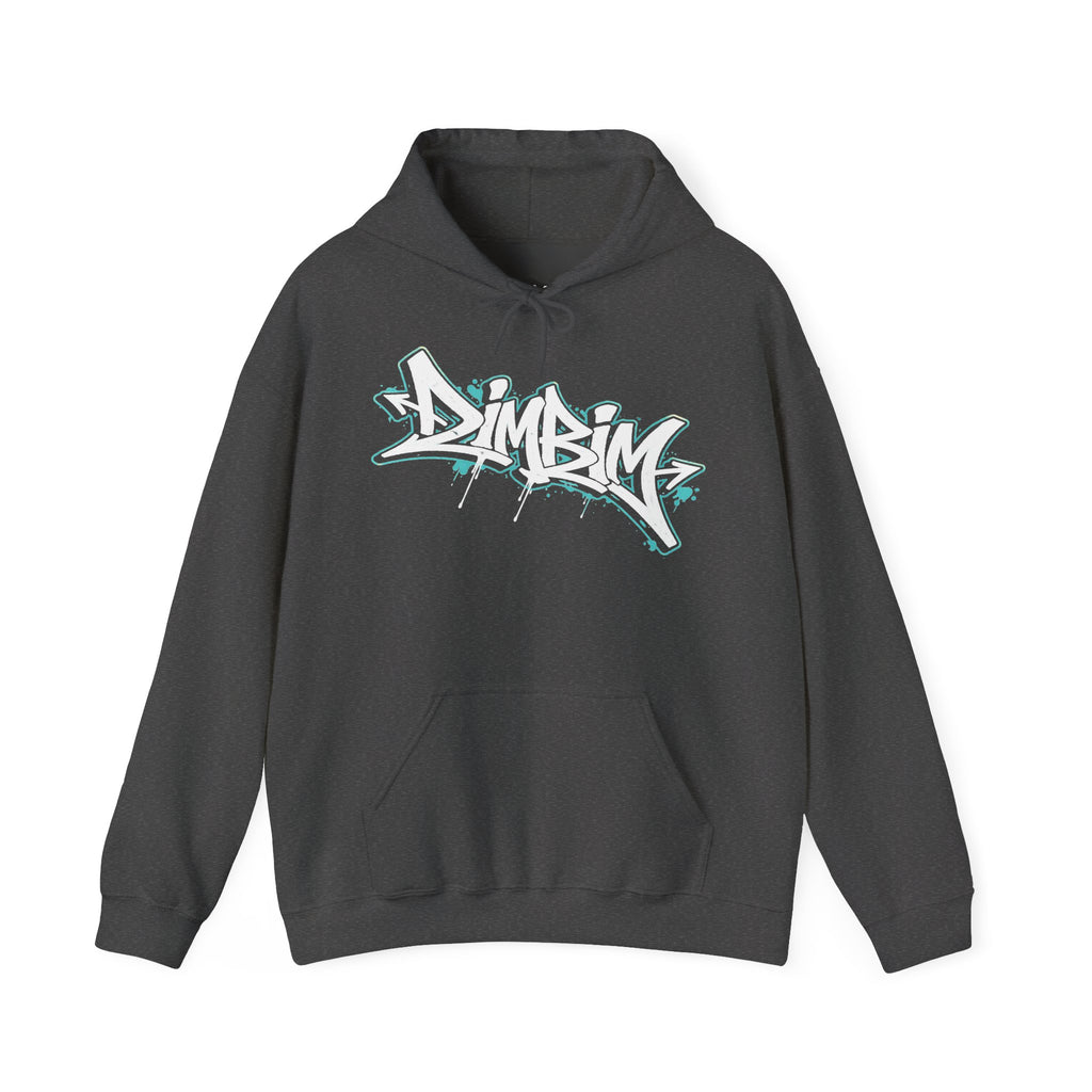 Graffiti Logo Hooded Sweatshirt | Back Hourglass Unseen Empire Hoodie