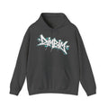 Graffiti Logo Hooded Sweatshirt | Back Hourglass Unseen Empire Hoodie