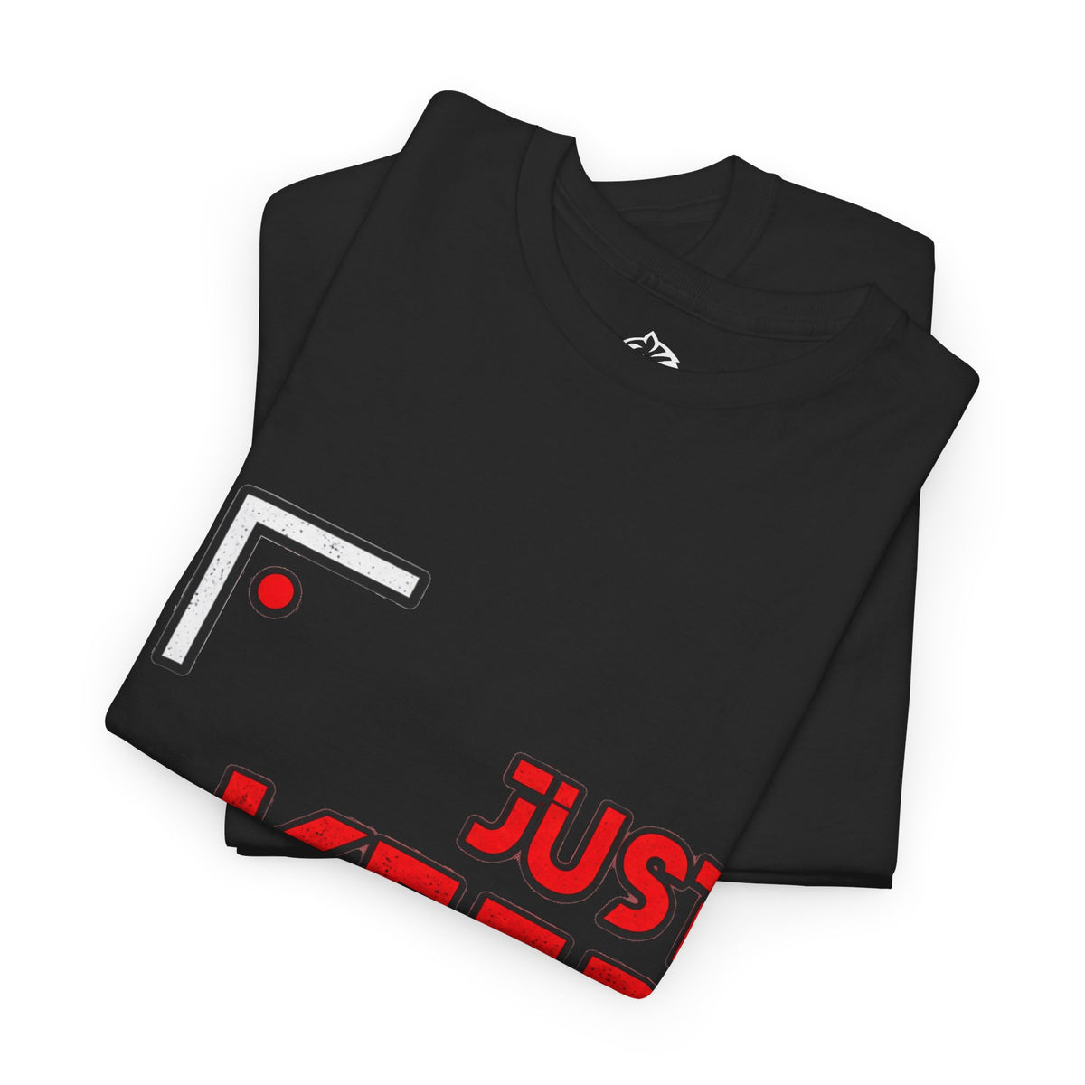 Motivational Tee — "Just Keep Moving Forward" with "Always Make It Happen" Brain Design
