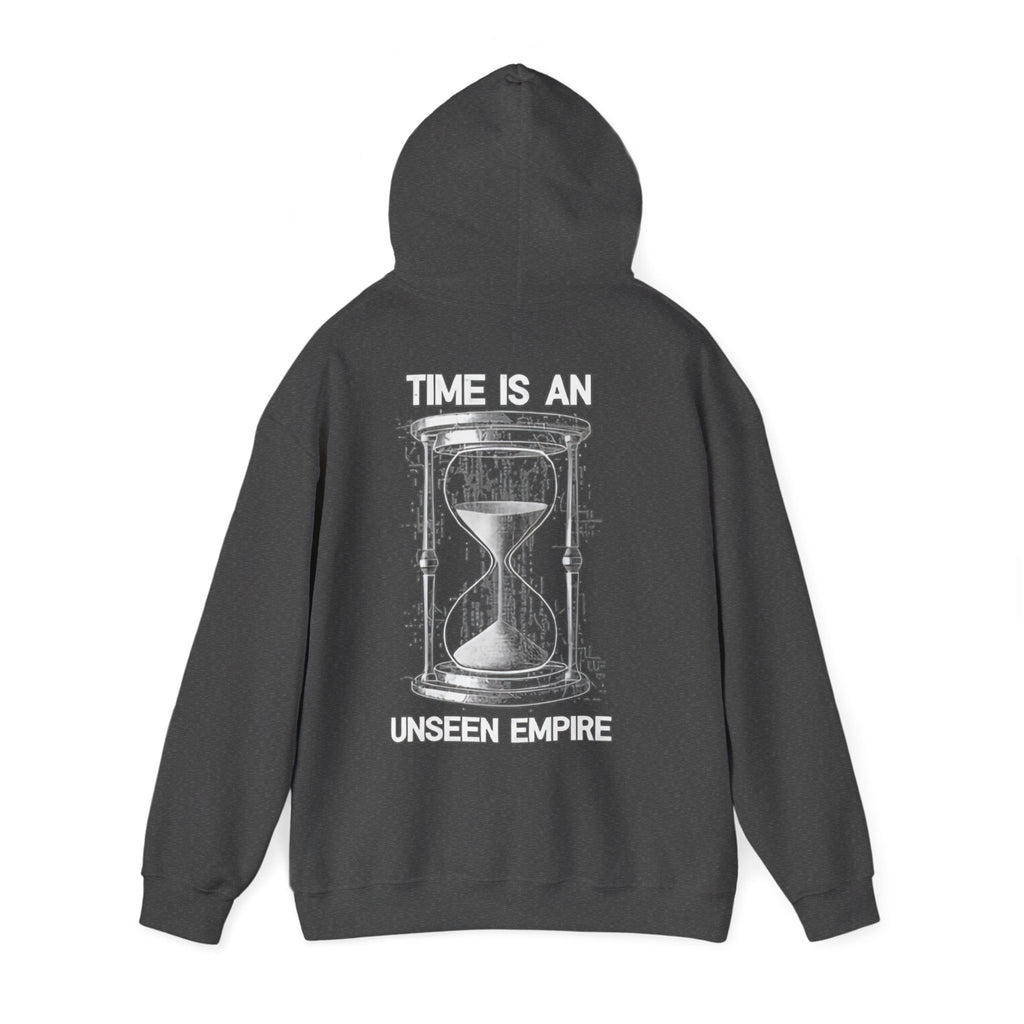 Graffiti Logo Hooded Sweatshirt | Back Hourglass Unseen Empire Hoodie