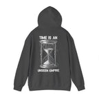 Graffiti Logo Hooded Sweatshirt | Back Hourglass Unseen Empire Hoodie