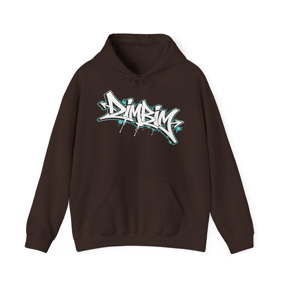 Graffiti Logo Hooded Sweatshirt | Back Hourglass Unseen Empire Hoodie