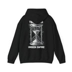 Graffiti Logo Hooded Sweatshirt | Back Hourglass Unseen Empire Hoodie