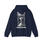 Graffiti Logo Hooded Sweatshirt | Back Hourglass Unseen Empire Hoodie
