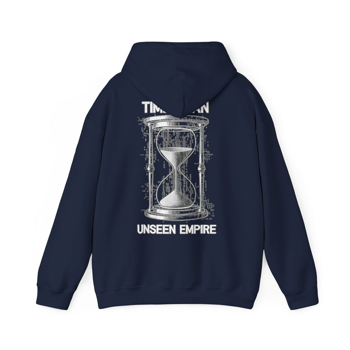 Graffiti Logo Hooded Sweatshirt | Back Hourglass Unseen Empire Hoodie