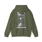 Graffiti Logo Hooded Sweatshirt | Back Hourglass Unseen Empire Hoodie