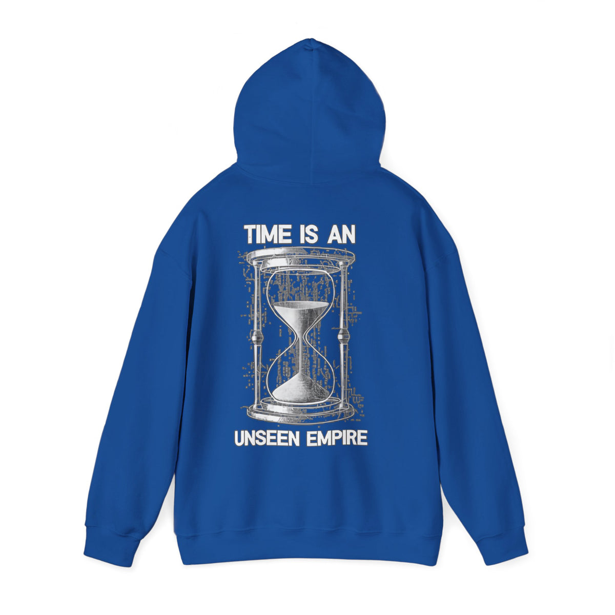 Graffiti Logo Hooded Sweatshirt | Back Hourglass Unseen Empire Hoodie