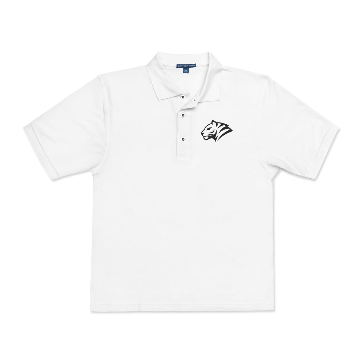 Embroidered tiger Logo Polo