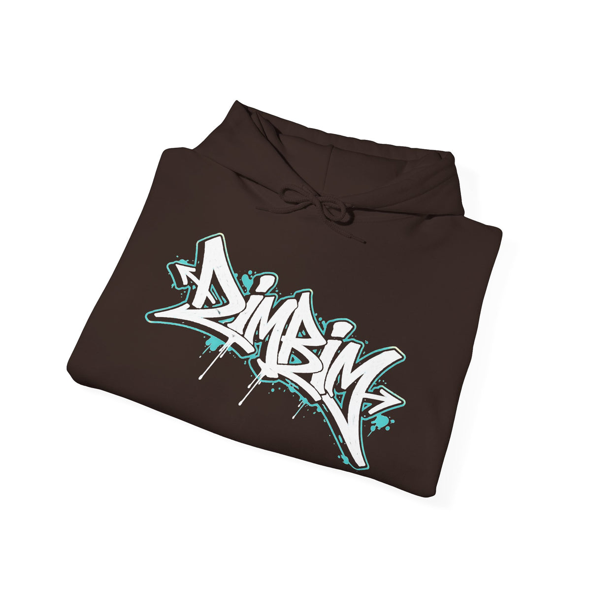 Graffiti Logo Hooded Sweatshirt | Back Hourglass Unseen Empire Hoodie