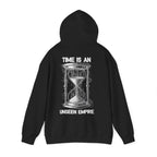 Graffiti Logo Hooded Sweatshirt | Back Hourglass Unseen Empire Hoodie