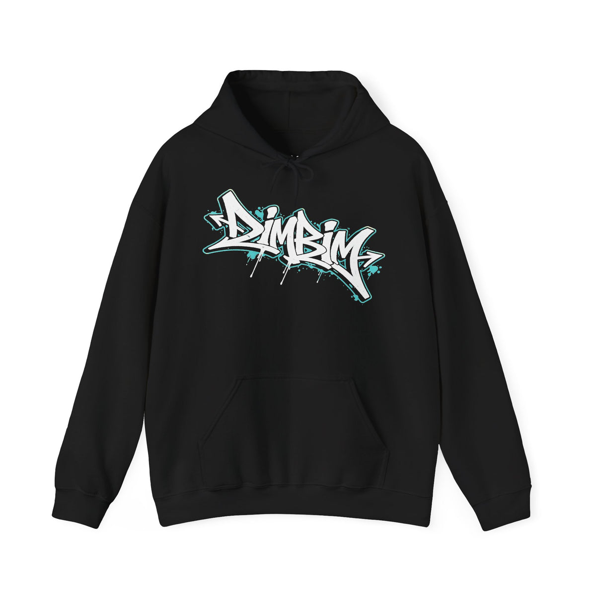 Graffiti Logo Hooded Sweatshirt | Back Hourglass Unseen Empire Hoodie